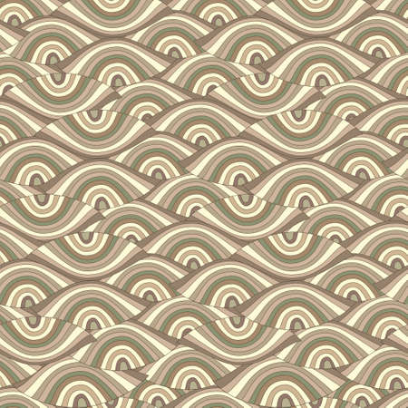 seamless abstract background with ornament like eyesのイラスト素材