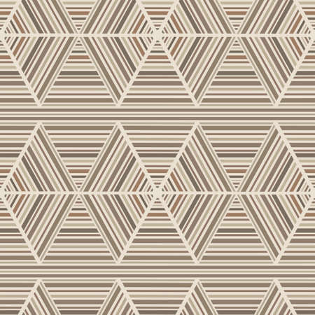 Vector seamless abstract wooden parquet brown backgroundのイラスト素材