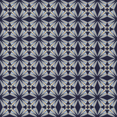 Seamless geometric background with shapes like diamondsの写真素材