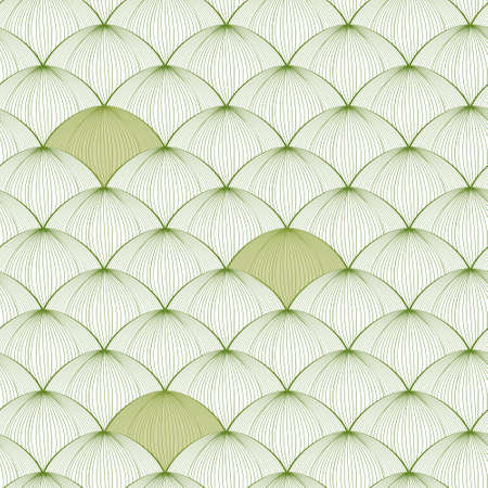 seamless pattern with stylized line drawn ballsのイラスト素材