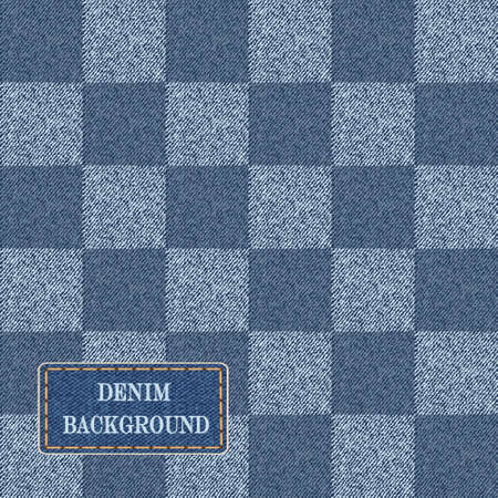 Elegance seamless pattern with denim jeans background.のイラスト素材