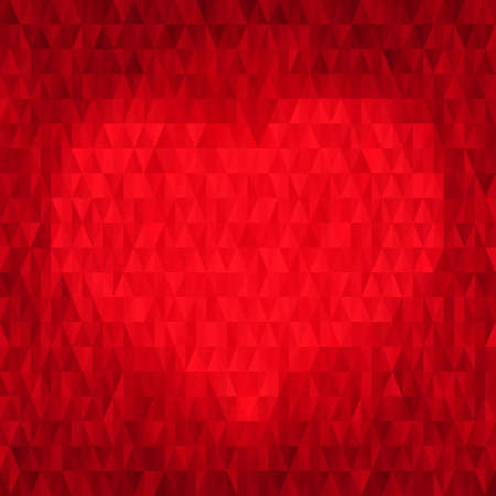 Elegant vector seamless illustration with  beautiful red heart.のイラスト素材