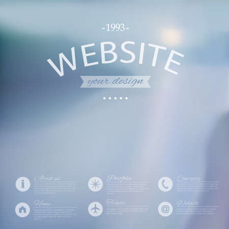 web and mobile interface background. Corporate website design.のイラスト素材