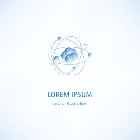 Modern stylized business card with geometric iconのイラスト素材