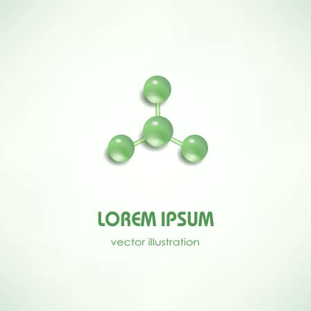 Modern stylized business card with geometric iconのイラスト素材