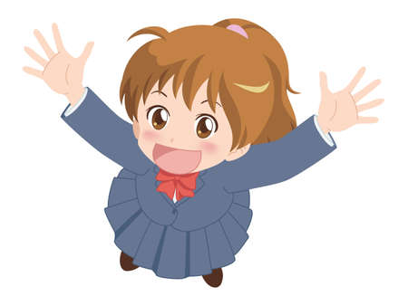 girl_smileのイラスト素材