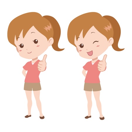 girl_good のイラスト素材