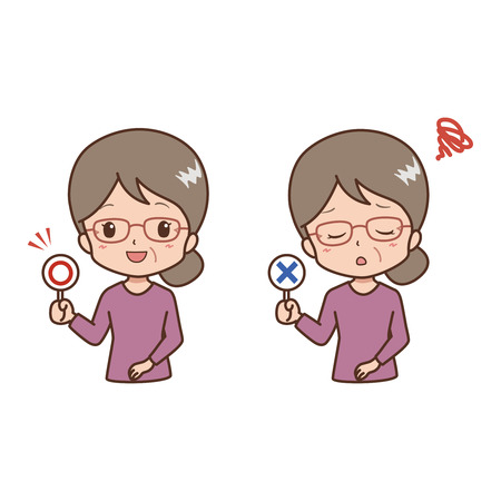grandmother_answerのイラスト素材