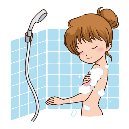 girl poseのイラスト素材