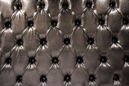 Black leather textureの写真素材