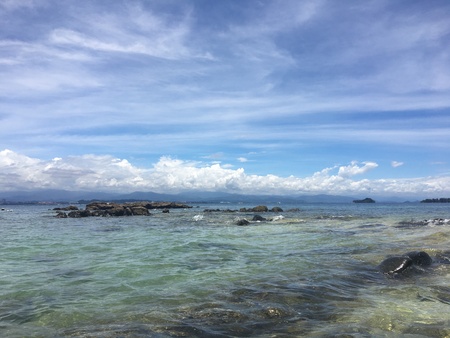 Kota Kinabalu sea view