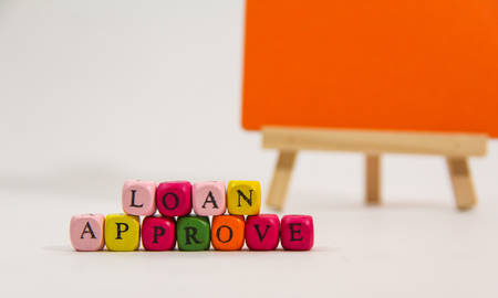 Loan is the last way to get something express. If loan was approve and will make someone happy.の写真素材