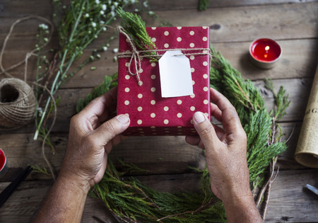 Preparing gifts for Christmas and newyear.