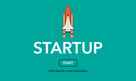 Start up business Web Concept.のイラスト素材