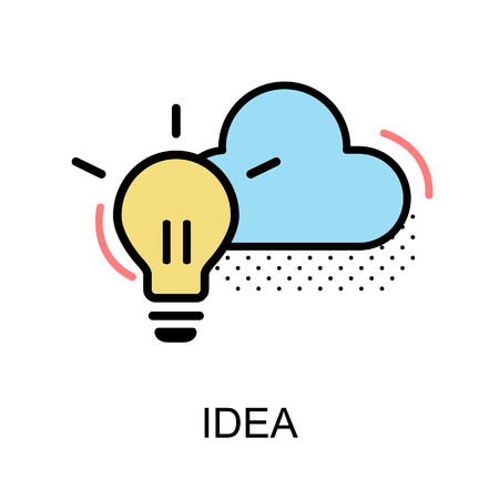 Idea Graphic Icon.Vector Illustrationのイラスト素材