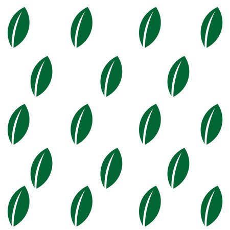 pattern leaf design vectorのイラスト素材