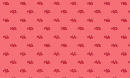 seamless pattern with colorful strawberryのイラスト素材