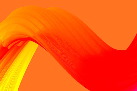 A computer generated Abstract fluid flow patternの写真素材