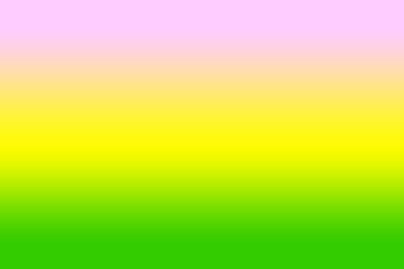 closeup the gradient yellow,green, orange,pink color background.の写真素材