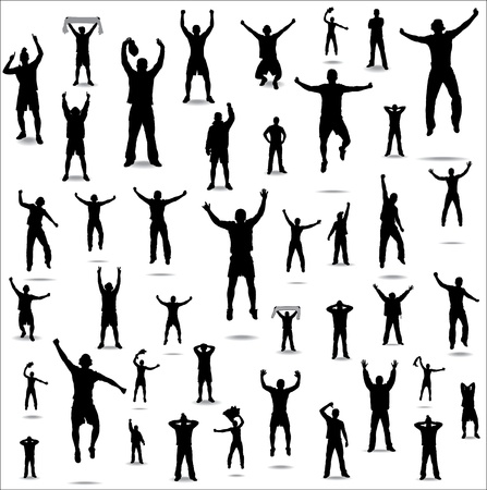 Advertising banners for sports championships and concertsのイラスト素材