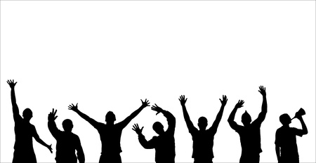 Sport Fansのイラスト素材