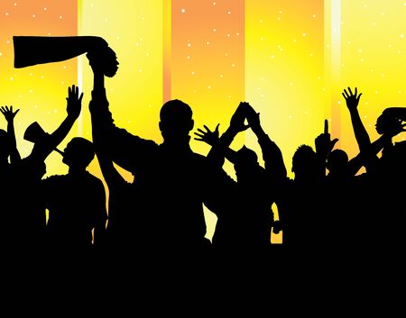 Sport Fansのイラスト素材