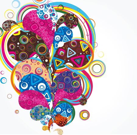 Abstract color backgroundのイラスト素材