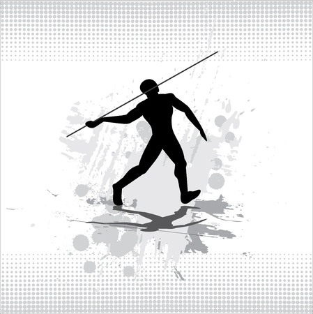 thrower spearsのイラスト素材