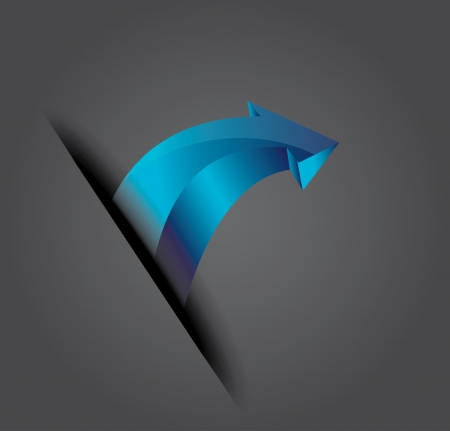 Arrow Abstract for web design on different topicsのイラスト素材