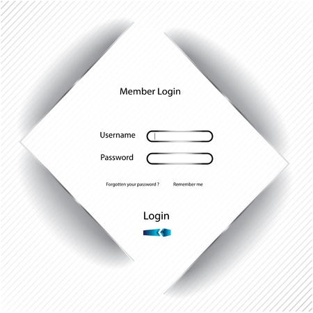 Web site Designのイラスト素材