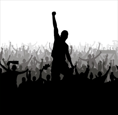 Poster for sports championships and concertsのイラスト素材