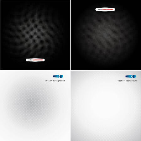 Set Abstract Backgrounds carbonのイラスト素材