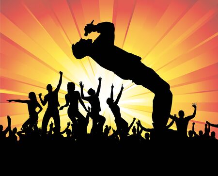 Poster for music concert.のイラスト素材