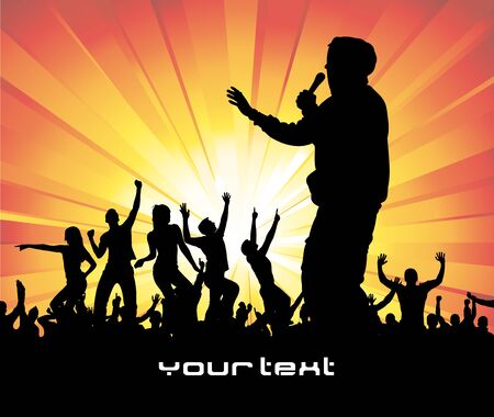 Poster for music concert.のイラスト素材