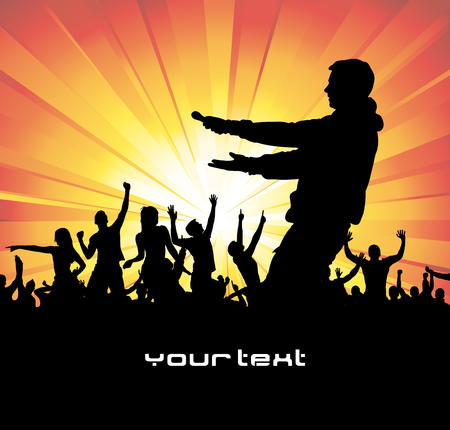 Poster for music concert.のイラスト素材