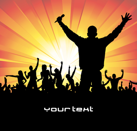 Poster for music concert.のイラスト素材