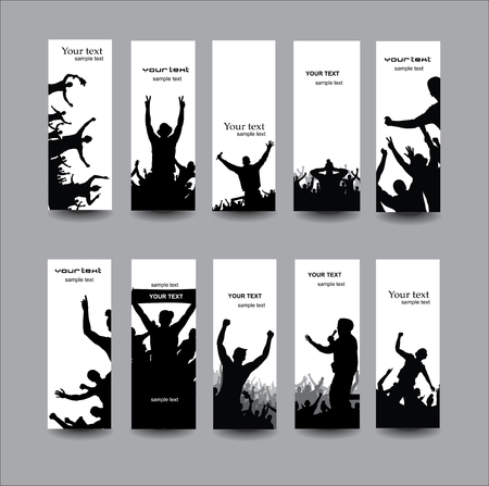 Advertising Bannersのイラスト素材