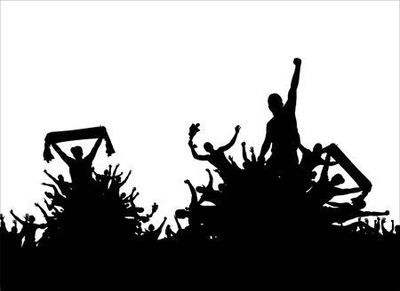 Banner for sporting events and concertsのイラスト素材