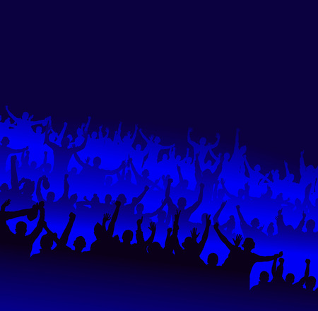 For concert and sports championshipのイラスト素材