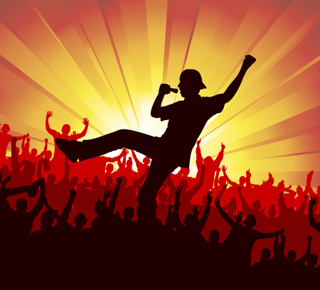 Poster for music concert.のイラスト素材