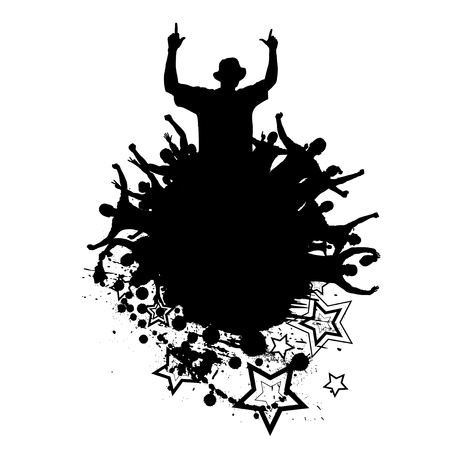 Advertising banner for any festive eventのイラスト素材