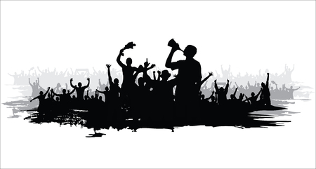 Advertising banner sports championships and concertsのイラスト素材