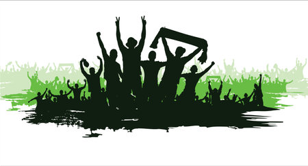 Advertising poster for sports championships and music concertsのイラスト素材