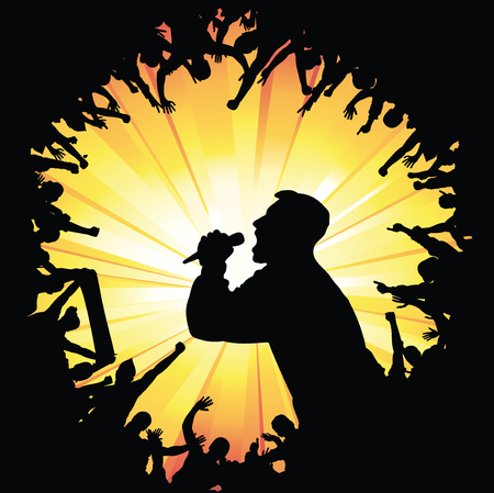 Poster for music concert.のイラスト素材