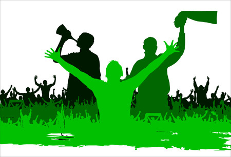 Banner for sporting events and concertのイラスト素材