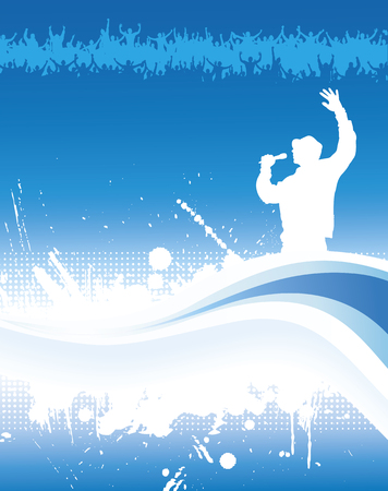 Poster for music concert.のイラスト素材