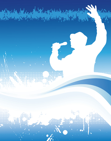 Poster for music concert.のイラスト素材