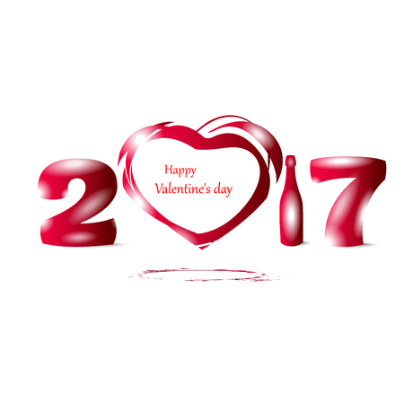 Banner for the Valentine's dayのイラスト素材