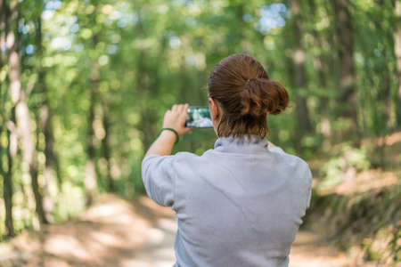 Cropped picture of female runner
