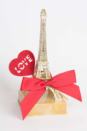 Eiffel tower for valentines dayの写真素材